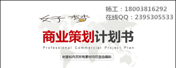 浙江省杭州市余杭区给风险投资商看的商业计划书