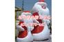 充气圣诞老人雪人充气蹦床