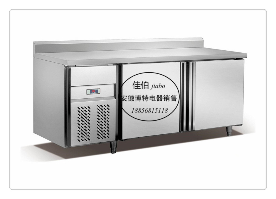 佳伯保鲜工作台厨房保鲜工作台酒店后厨保鲜工作台安徽保鲜工作台  加工定制  全国联保15个月