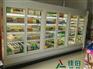 佳伯加工定制玻璃门风幕柜水果风幕柜蔬菜风幕柜超市饮料风幕柜
