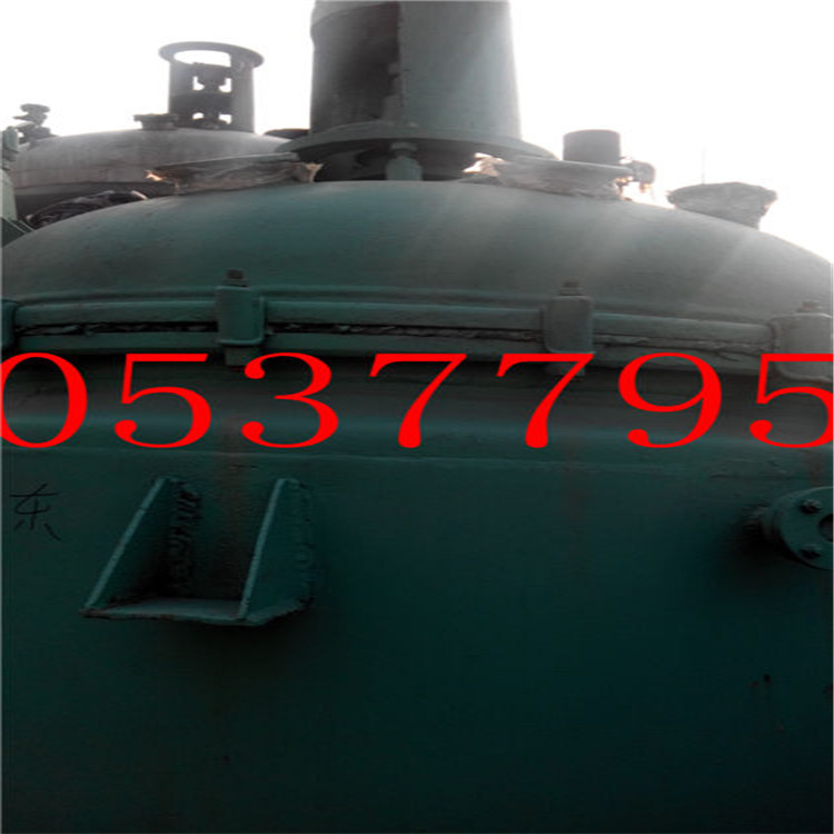 二手5000升不锈钢反应釜/二手5吨内盘管反应釜  二手不锈钢反应釜  二手内盘管反应釜