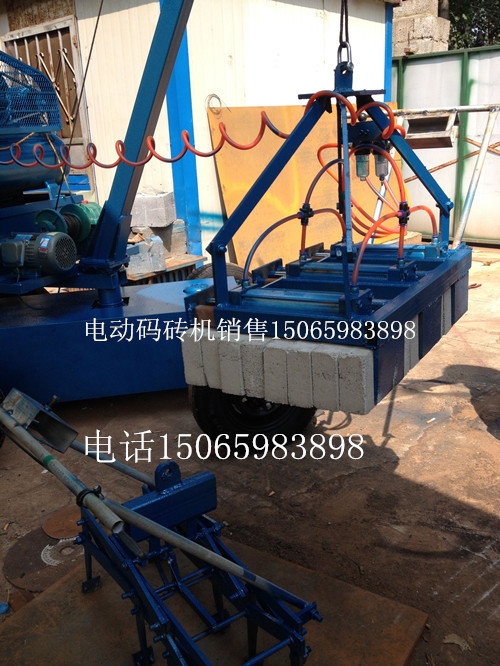 免烧砖码砖机价格免烧砖夹砖机