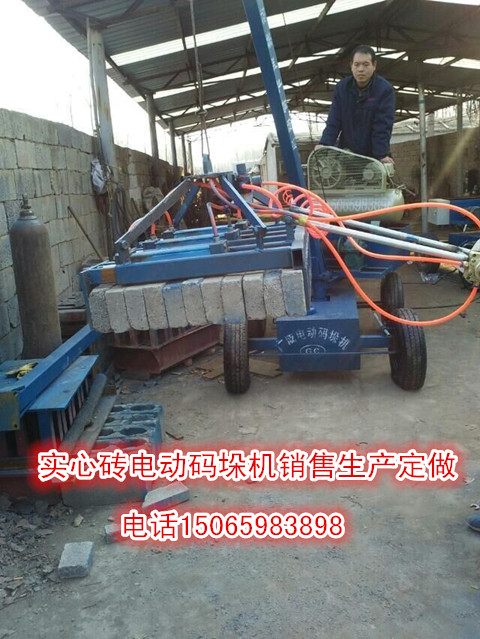 免烧砖码砖机价格免烧砖夹砖机