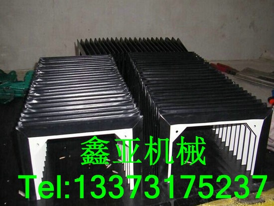 铣床钢板防护罩厂家现货  机床钢板护罩  钢板伸缩护罩