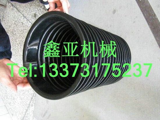 圆形套筒丝杠防护罩规格齐全  伸缩丝杠防护罩  三防布防护罩