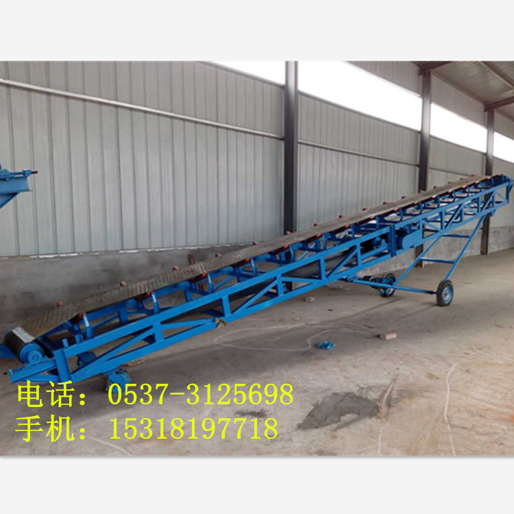 矿用加固皮带输送机 长距离输送机报价Y0  矿用皮带机  大倾角输送机