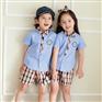 成都圣浪服饰供应夏季韩版衬衫校服订做