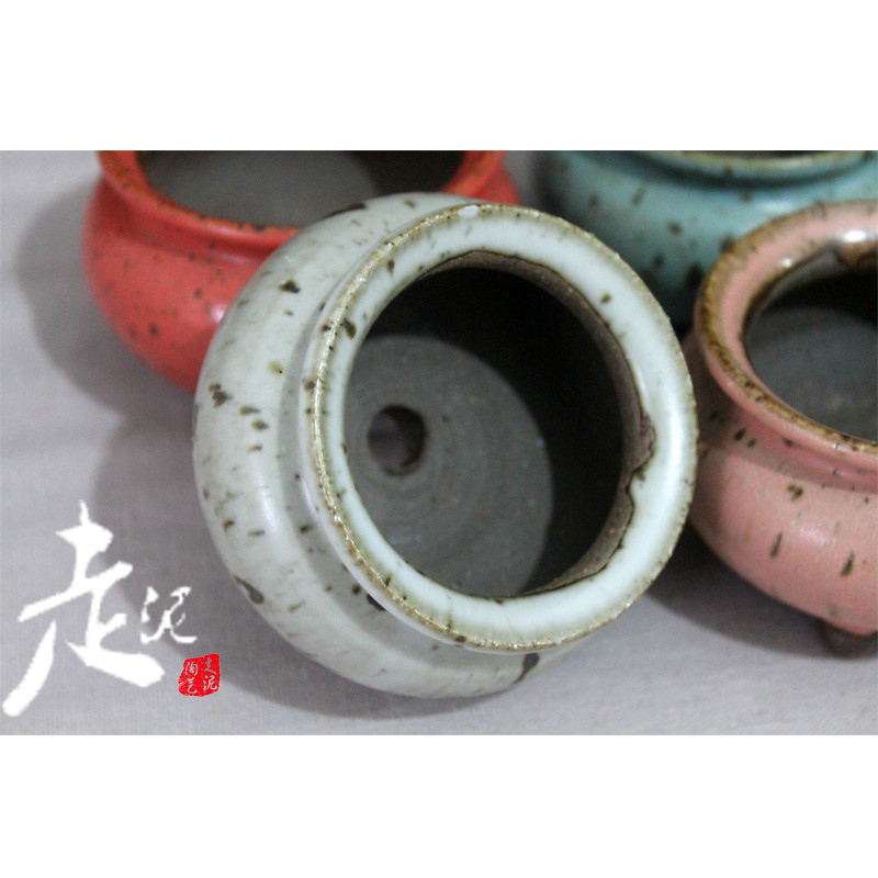 走泥陶艺多肉花盆小 韩式手工植物花盆 迷你粗陶花盆 陶瓷 批&nbsp;&nbsp;多肉盆&nbsp;&nbsp;手工陶瓷花盆&nbsp;&nbsp;手工迷你植物盆
