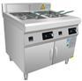 【厨禾】柜式双缸炸炉12KW*2带温控