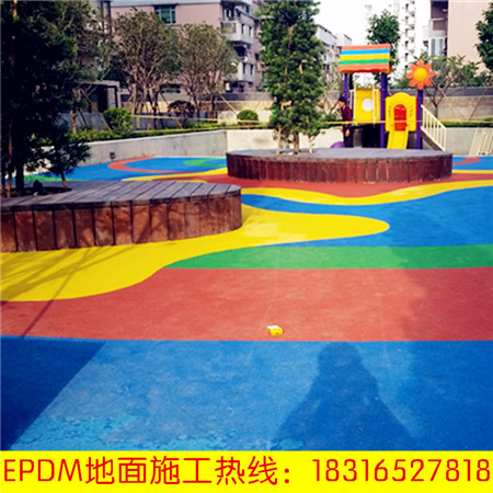 湖南供应批发EPDM彩色橡胶颗粒 塑胶跑道 彩色多款&nbsp;&nbsp;幼儿园彩色地面