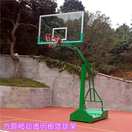 拱北篮球架子SMC板篮球架带配重箱篮球架  篮球柱  蓝球架