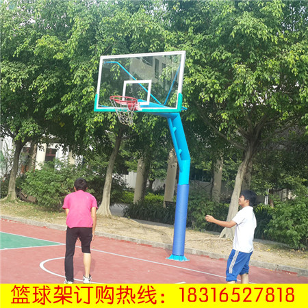 香洲篮球架厂家直销打螺丝篮球架移动箱式篮球架  篮球柱  蓝球架