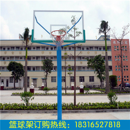 香洲篮球架厂家直销打螺丝篮球架移动箱式篮球架  篮球柱  蓝球架