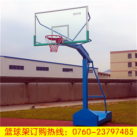 三水篮球架款式按客户要求定制篮球架固定式单臂篮球架  篮球柱  蓝球架