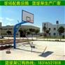 福州厂家供应钢化玻璃篮球架 室外固定篮球架