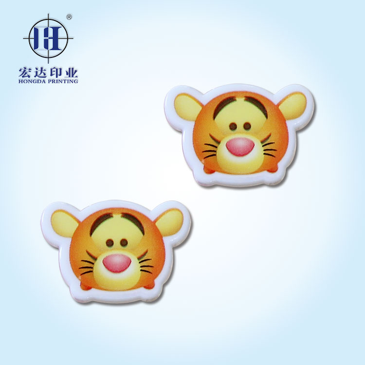 卡通老虎头像热转印  热转印膜  热转印加工  热转印机器