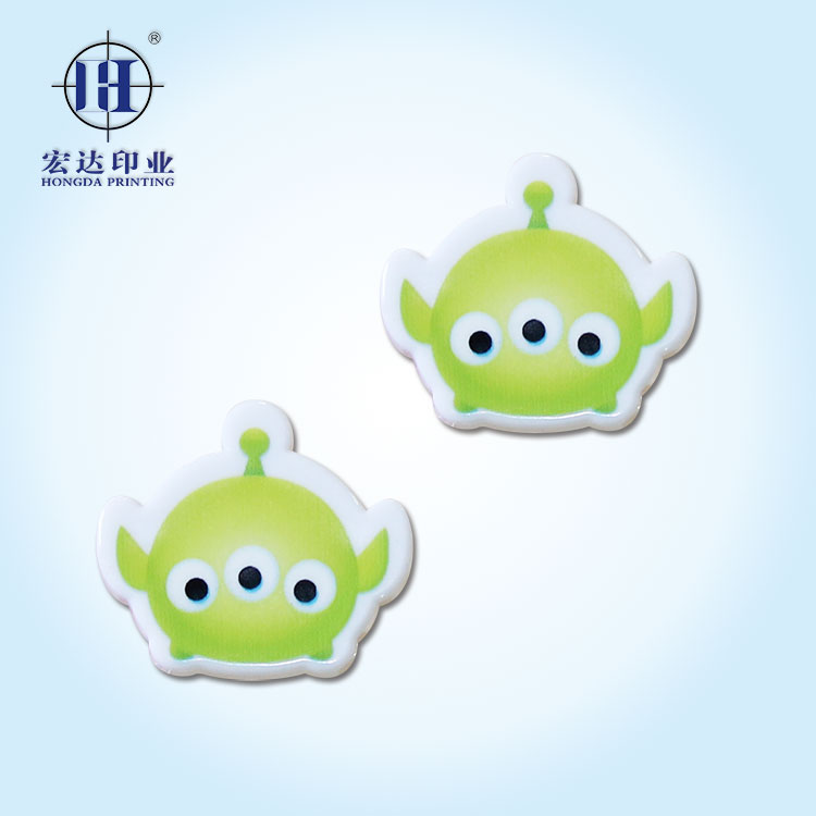 可爱外星人图标热转印花膜  热转印膜  热转印加工  热转印机器