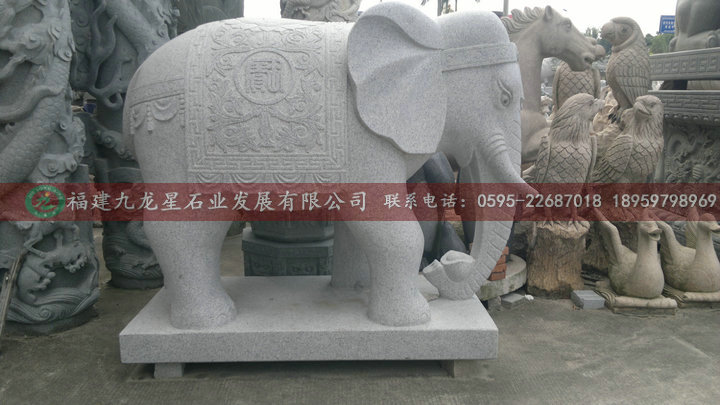 石雕大象3