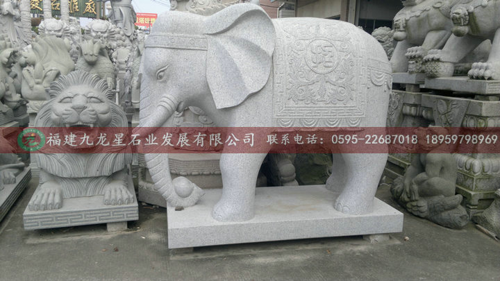 石雕大象4