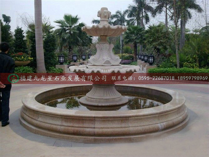 石雕喷泉2