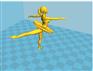 办公桌设计STL格式免费下载[3d打印模型]