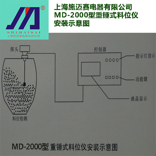 施迈赛MD-2000型重锤式料位仪  重锤式料位计