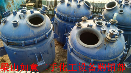 江苏二手2吨搪瓷反应釜订购电话&&