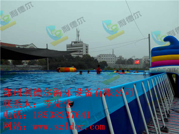 优质活动游泳池-比赛用支架游泳池-广场上亲水台游泳池