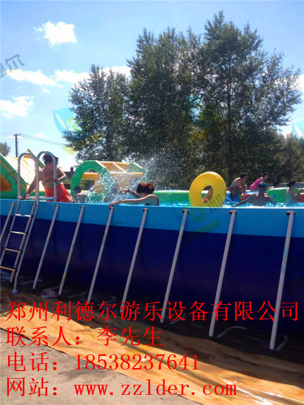 支架游泳池专用亲水台-移动水上乐园亲水台-移动水上乐园亲水台&nbsp;&nbsp;移动水乐园亲水台价格