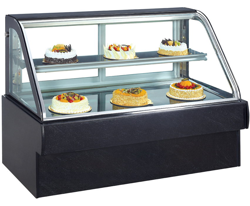 厂家直销加工定制矮弧形蛋糕柜三明治蛋糕马卡龙保鲜柜  全国联保15个月