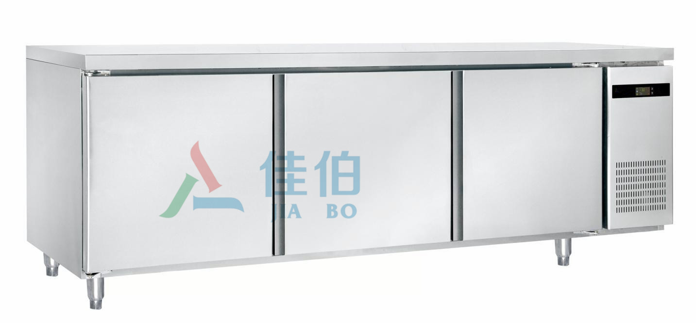 佳伯保鲜工作台定制保鲜工作台节能型保鲜工作台不锈钢保鲜工作台  加工定制  全国联保15个月