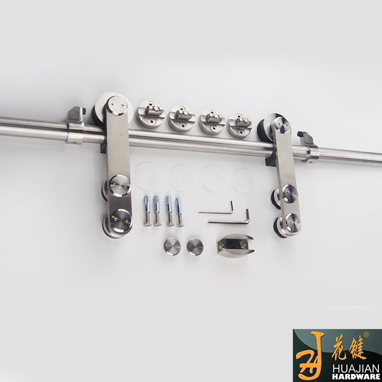 进口NSK轴承不锈钢小吊轮供应精品02A套装  不锈钢吊轮  玻璃吊轮  佛山花键