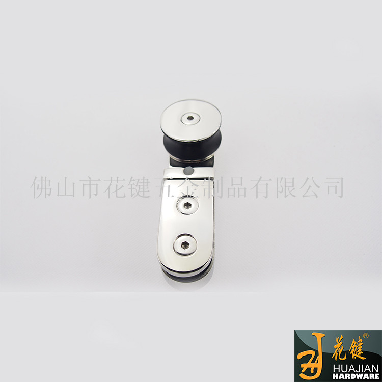 玻璃滚滑门304不锈钢移门吊轮五金配件在线批发53A  不锈钢吊轮  玻璃吊轮  佛山花键