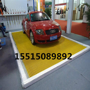 济宁38*38*38玻璃钢洗车房排水板  地漏板  洗车格栅