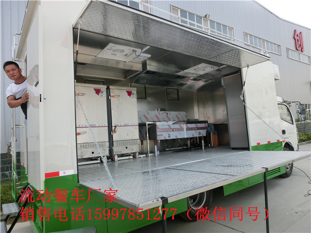 湖北弘力流动餐车流动早餐车汽车