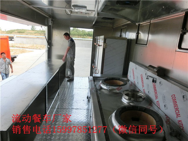 下乡流动宴席车柴油流动餐车