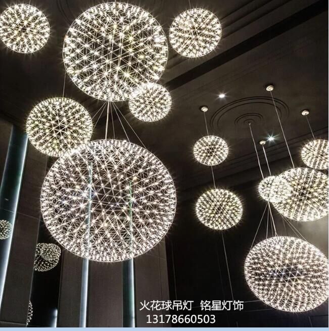 沈阳市中庭吊饰灯具中庭吊灯生产厂家中庭景观垂挂吊饰灯具