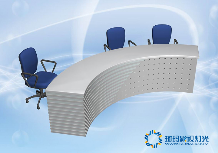電臺播音桌主持人桌專業(yè)定制找武漢珂瑪燈光直銷商