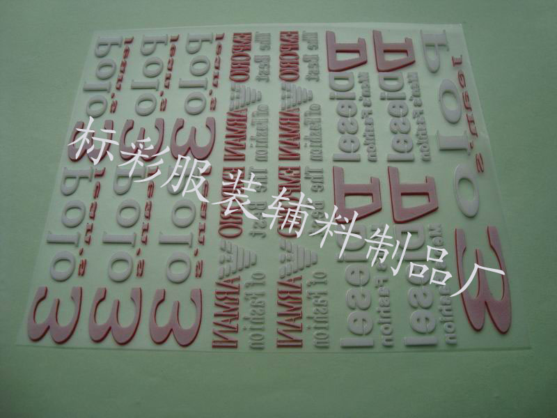 免费设计定做秋季女装烫画标  热转印烫画  环保烫画