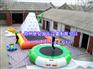 厂家出售气模水上闯关玩具 儿童小型压板 运动休闲水上设施