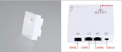 别墅无线覆盖解决方案-三层别墅无线覆盖  别墅无死角WIFI覆盖  面板式AP