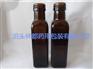120ml方形棕色玻璃酒瓶