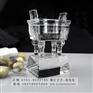 奠基仪式水晶礼品，广州水晶鼎纪念品