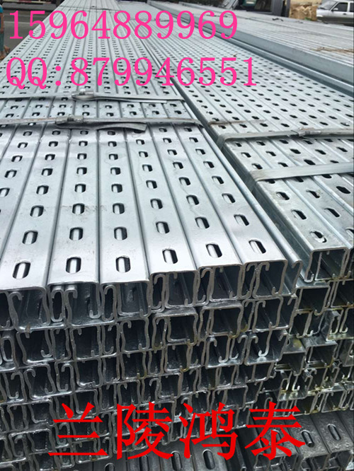 电池板镀锌支架41*41*2.0  光伏薄膜中压块  薄膜边压块  三角固定件