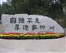 石雕景观石风景石刻字 花岗岩荒料门牌石