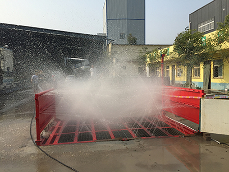 基坑滚轴式洗轮机_全自动洗车台  洗车台厂家  工程车洗车机  工地洗车设备