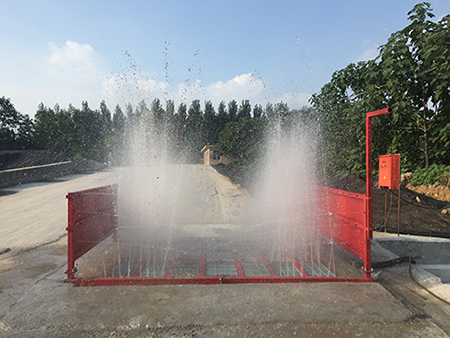 基坑滚轴式洗轮机_全自动洗车台  洗车台厂家  工程车洗车机  工地洗车设备