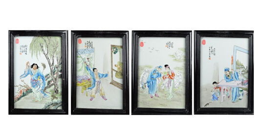深圳王大凡瓷板画拍卖价格怎么样
