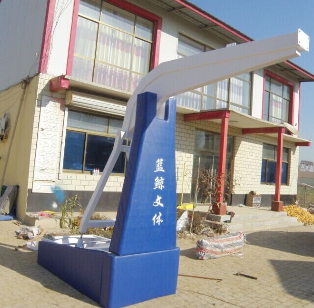 北京房山区箱式仿液压篮球架生产厂家蓄力而发，大赛同行
