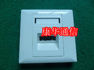 供应2口SC双工光纤面板 SC2口RJ模块网络面板  2口光纤面板  SC网络面板